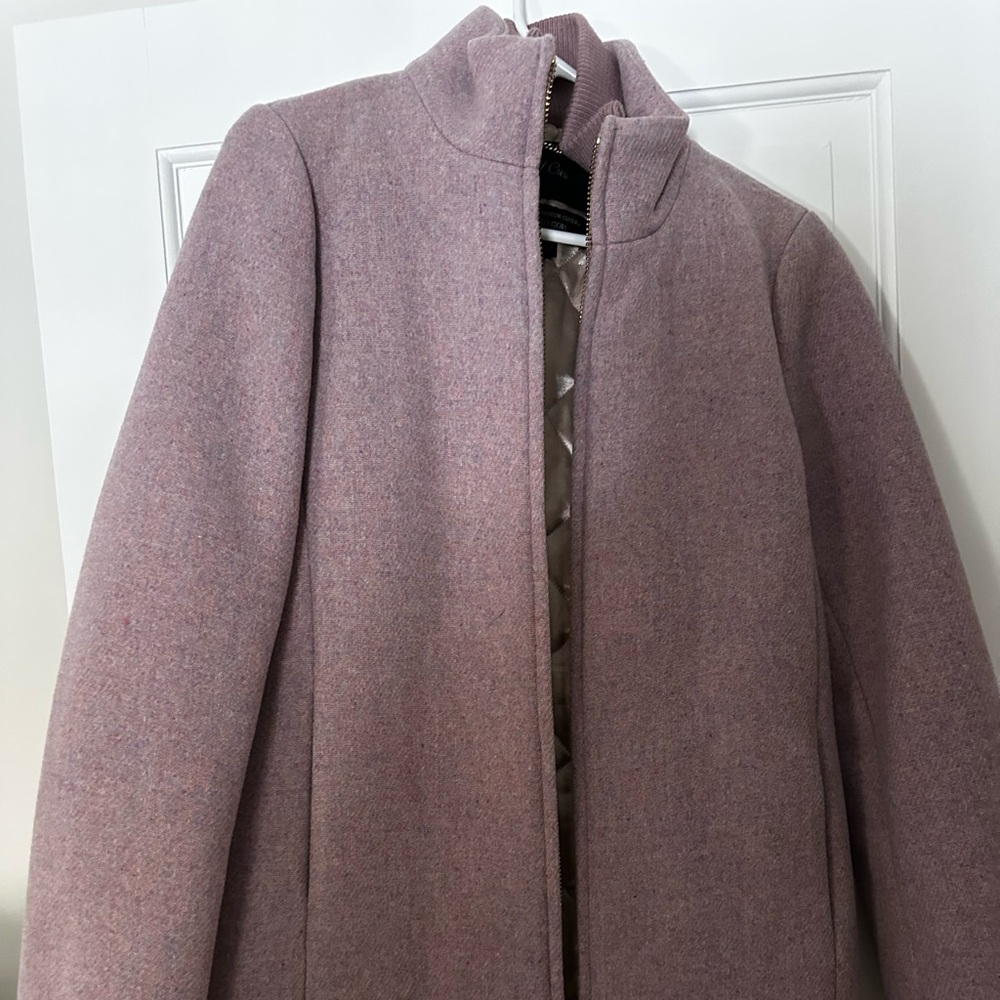 Beautiful Jcrew collection dress coat.  Dusty pink color.  Excellent condition.